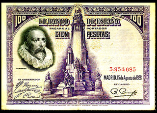 Billet Espagne 100 Pesetas 1928 1928 08 15 KM:76a BE