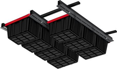 Overhead Garage Storage Racks, Adjustable Ceiling Storage Rack