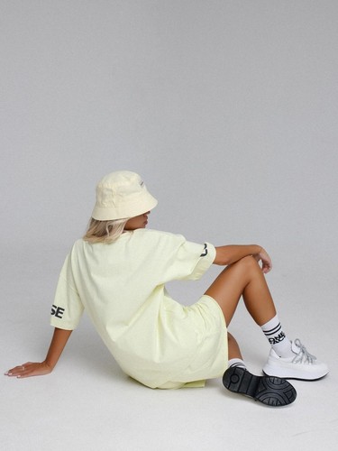 Woman's T-shirt Oversize Natural Cotton Author's Prints Size XS-L NEW white - Picture 8 of 8