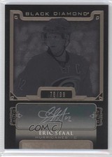 2015 Upper Deck Black Diamond Signatures Pure 78/99 Eric Staal #BDB-ES Auto g5j