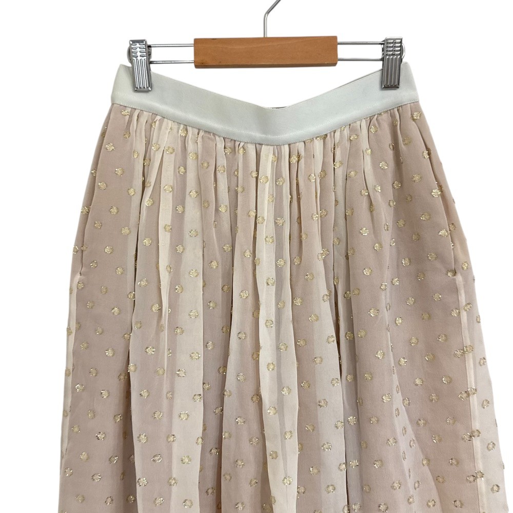 STELLA McCARTNEY Dot Pattern Knee-Length Sheer Sk… - image 3