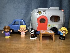 Fisher Price Light-Up Learning Camper Playset Smart Stages 40 Songs Sounds etc.
