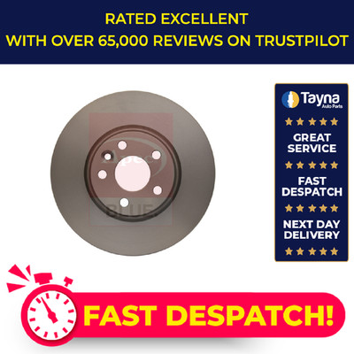 2x Brake Discs Pair Vented fits VOLVO V60 Mk1 2.0 Front 10 to 18 300mm Set New