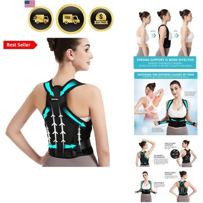 Posture Corrector for Women for Support: Back Brace for Full Back Support - A...
