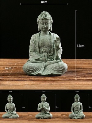 Garden Ornament Sitting Buddha Resin Buddha Ornament Waterproof Indoor Outdoor
