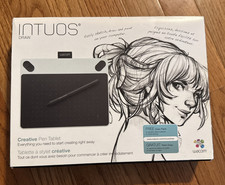 Wacom Intuos Draw Graphics Tablet CTL-490/W Wired USB Pen Software Creative 2015