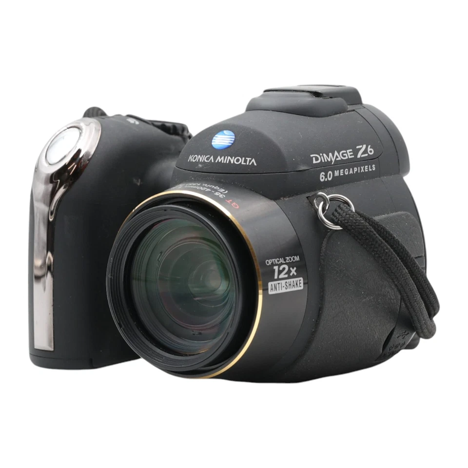 Konica Minolta Dimage Z6 Digital Camera Bridge Camera Black - Image 2 of 4