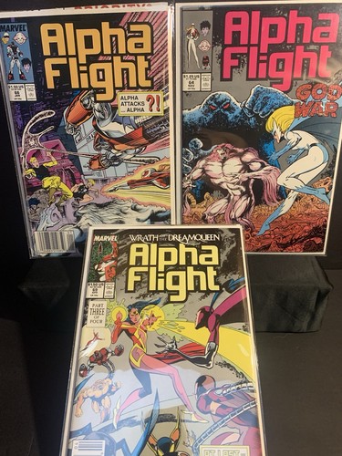 ALPHA FLIGHT LOT von x 11 COMICS BÜCHER BRONZEZEIT JIM LEE COVER & ART - Bild 3 von 3