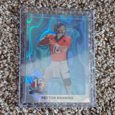 Leaf 2025 15th Anniversary Football #90B-133 Peyton Manning Broncos 1/5