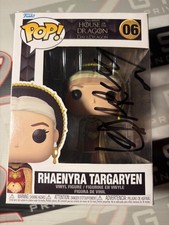 Emma D’Arcy Autograph Rhaenyra Targaryen Funko Pop! ACG COA House of The Dragon