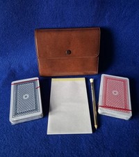 PLAYING CARDS Folding Case. Fold Up Double Case. Cards still sealed.