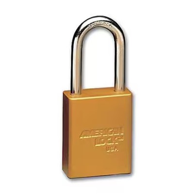 American Lock A1106kaylw Setof12 Lockout Padlock, Keyed Alike, Aluminum,