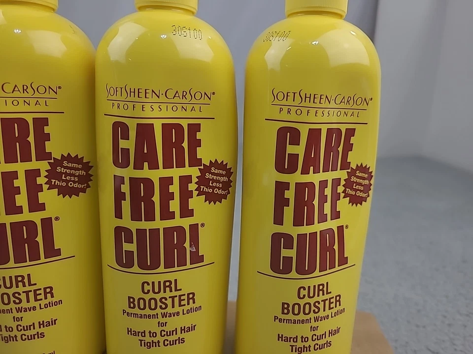 3x Softsheen Carson Care Free Curl Booster Loción Onda Permanente 15.5oz Foto 3 de 4