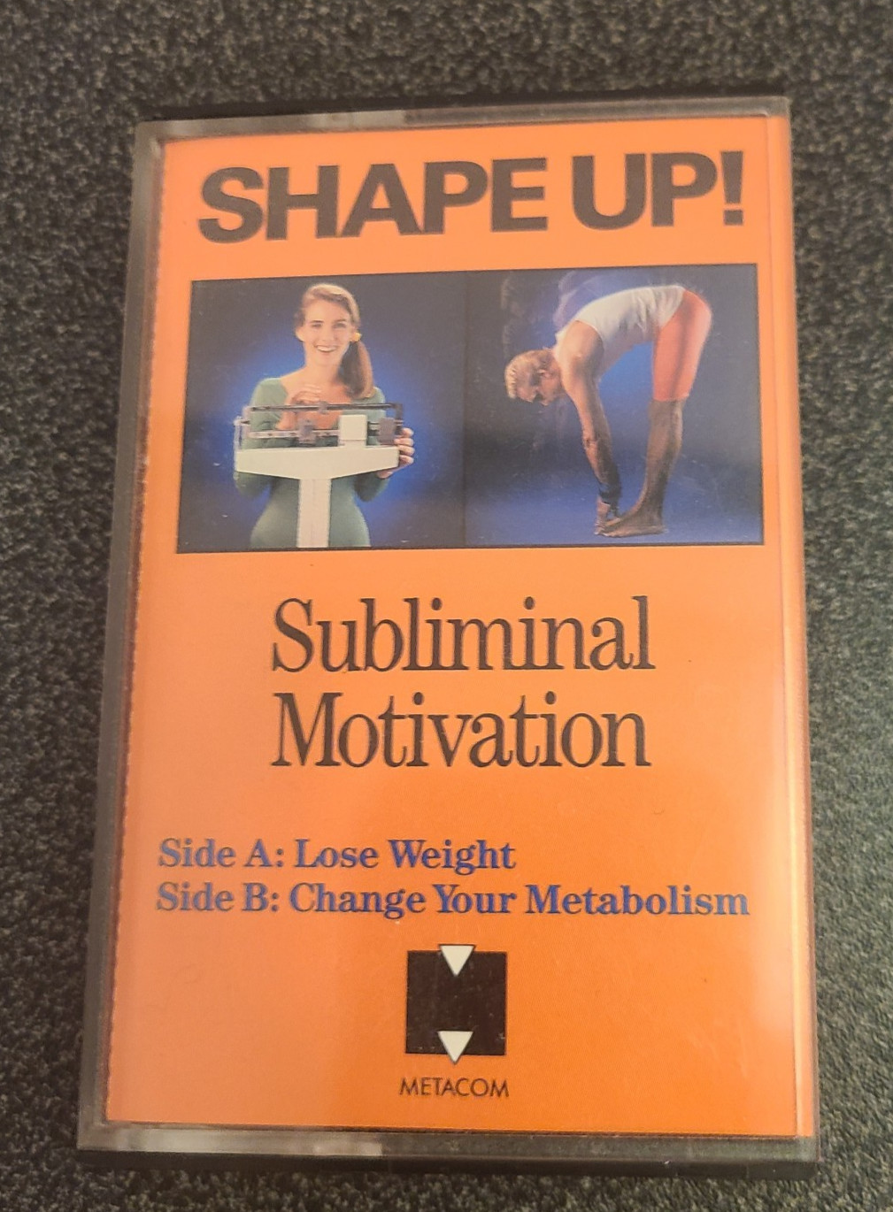 Subliminal Weight Loss Audio Cassette Tape (1980s) Self-Hypnosis for Will Power
