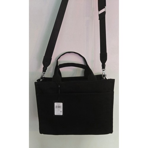 DKNY Hadlee Tote Bag Canvas Satchel Crossbody Handbag Purse Black Small NWT $168 - Bild 4 von 12