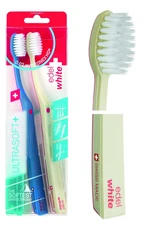 Ultra-Soft Duo Pack Swiss-Made Flosser Toothbrushes for Adults - 2 Pack Extra So