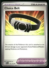 Choice Belt 176/193 Paldea Evolved Regular Pokemon TCG