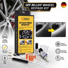 Felgen Reparatur-Set Aluminiumlegierung Risse Dellen Kratzerentferner Kit PKW DE