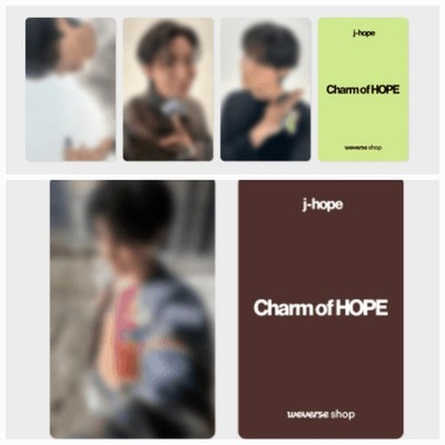 BTS j-hope Charm of HOPEカード　特典トレカ　ロラパルーザ BTS j-hope Charm of HOPE ロラパルーザ特典 トレカ - メルカリ