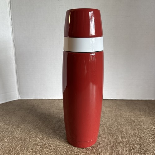 Bicchiere da caffè Starbucks 2006 Thermos tazza isolata a caldo con coperchio rosso 16 oz - Foto 10 di 12