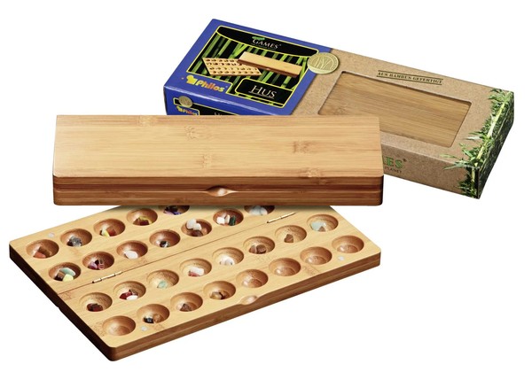 Philos 3257 - Hus, Klein, Bambus, Strategiespiel, Spiel Offen: Ca.30X19Cm | 2023-image