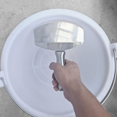 Trockenbau Schaben und Reinigungswerkzeug Easy Grip Griff mit flexibler Klinge