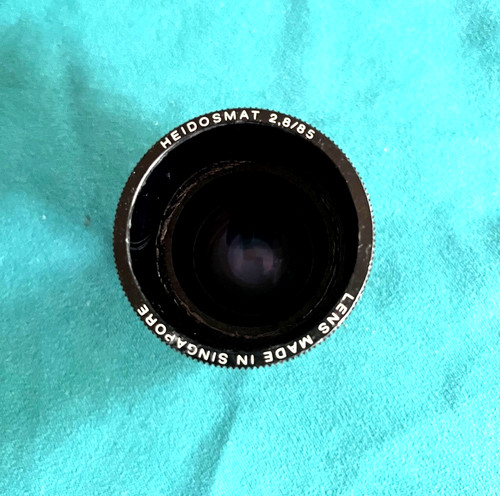 Objektiv für Diaprojektor / Heidosmat 2,8/85 / Abgabe als Ersatzteil