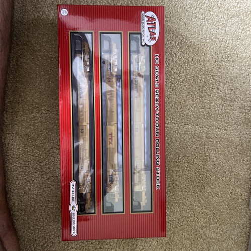 Atlas Modelo 20006621 HO Thrall 53' Conjunto de Coche Pozo Articulado TTX Carretera #728576 | Condition: New