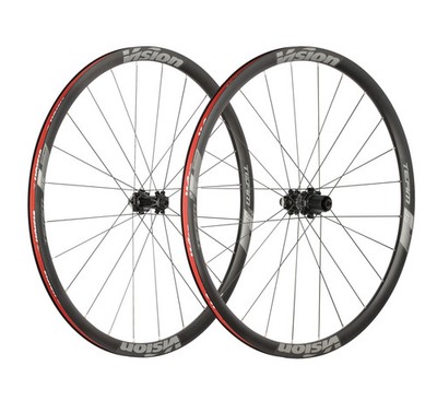 Vision Team 35 Aluminum Tubeless Ready 700c Disc Brake Wheelset with Center