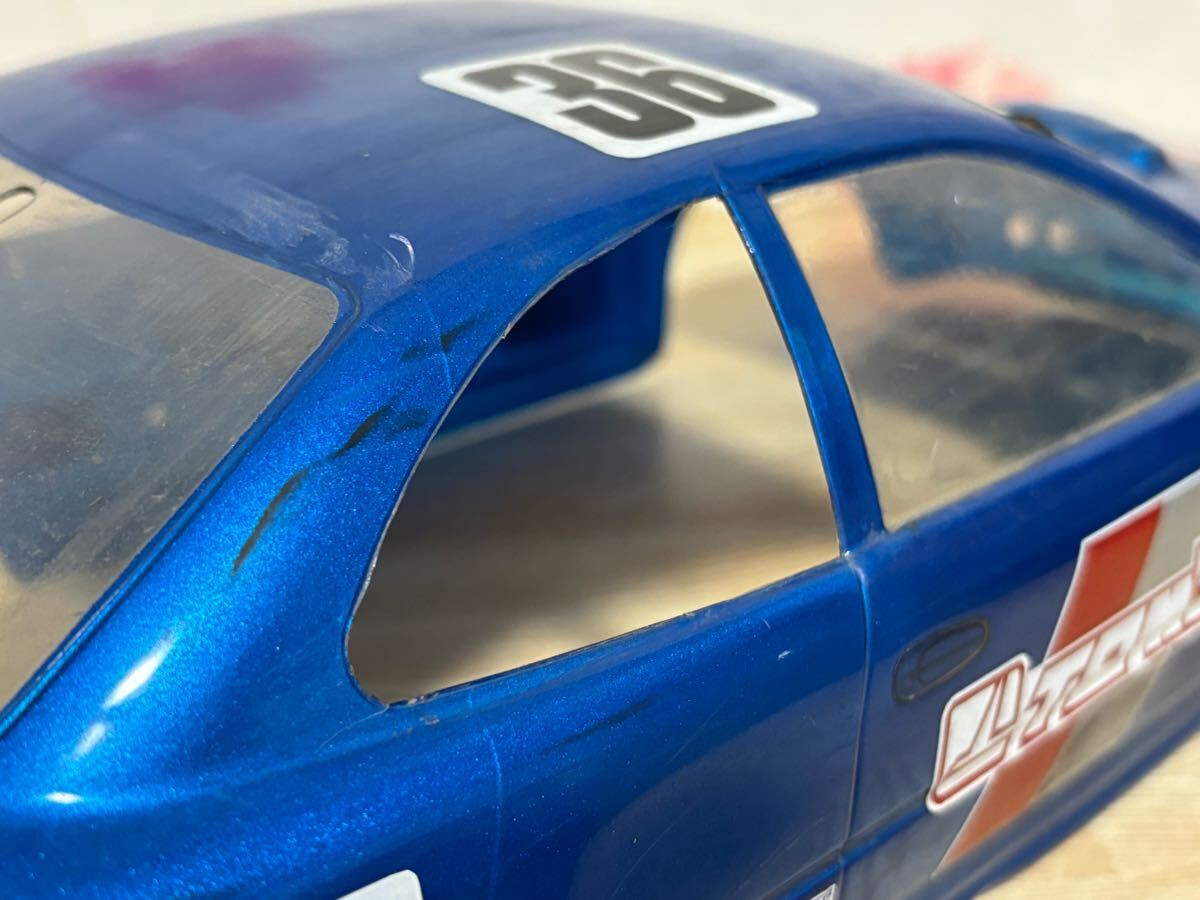 TAMIYA 1/10 TOYOTA LEVIN TOM'S RACING CAR Blue Radio