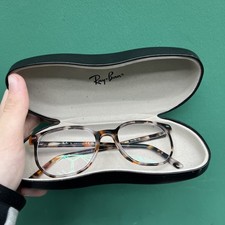 ELLIOT Rayban Glasses FRAMEPolished Brown Grey Havana