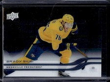 2025 Upper Deck Brady Skjei Clear Cut #98 Predators