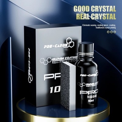 Nano Ceramic Car Paint Protection NEW 10H Coating with GRAPHENE 50ml ...
