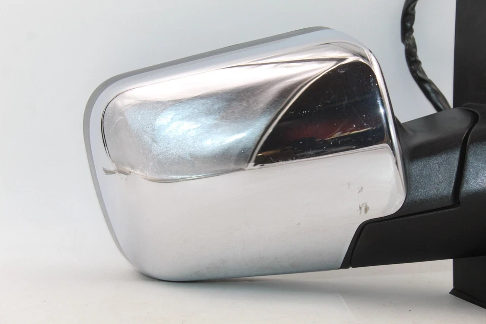 Espejo retrovisor de puerta cromado del lado derecho del pasajero para Nissan Armada 2009-2015 OEM #40710 Foto 2 de 4