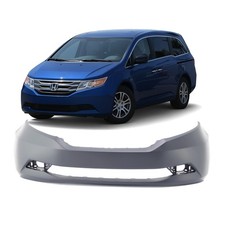 Bumper Cover Fascia For 2011-2013 Honda Odyssey Van Ex Lx Exl Ex-l Front Primed