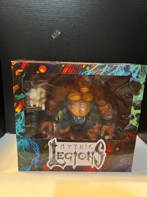 Mythic Legions Four Horseman Brontus Troll 1st run  Authentic NEW Action Figure