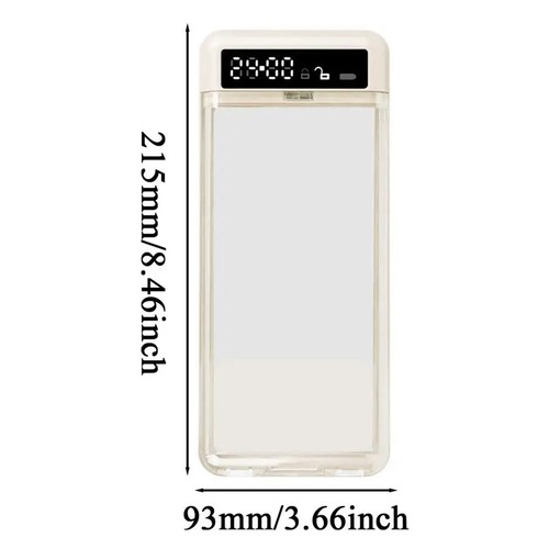 Phone Lock Box with Timer LCD Display T-Shaped Opening Phone Box Phone3809 - Afbeelding 9 van 9