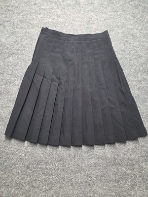 Betty Z Girl's Bottom Skirt Black Size 14AAA Side Zip Button Closure Pleated
