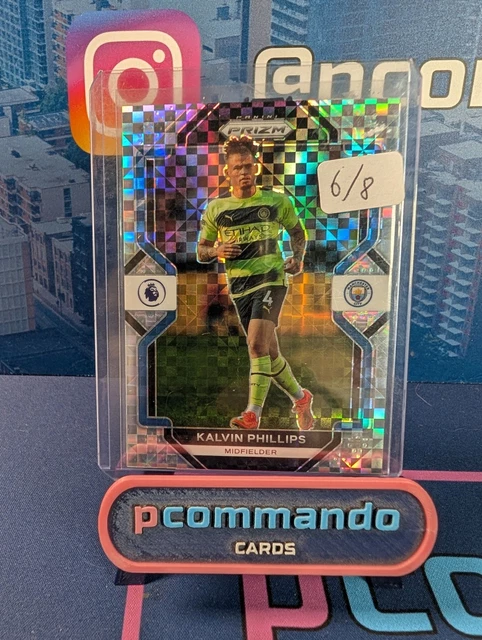 2022-23 Panini Prizm Kalvin Philips Soccer Card Numbered 6/8