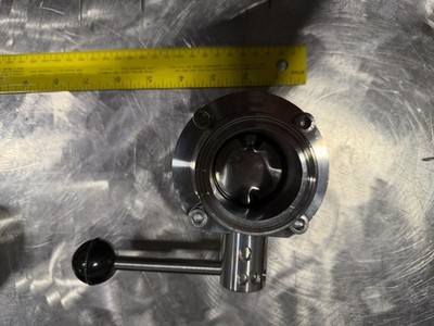Dixon 2 in 316 Stainless Steel Manual Ball Valve B5101 Water Flow Control