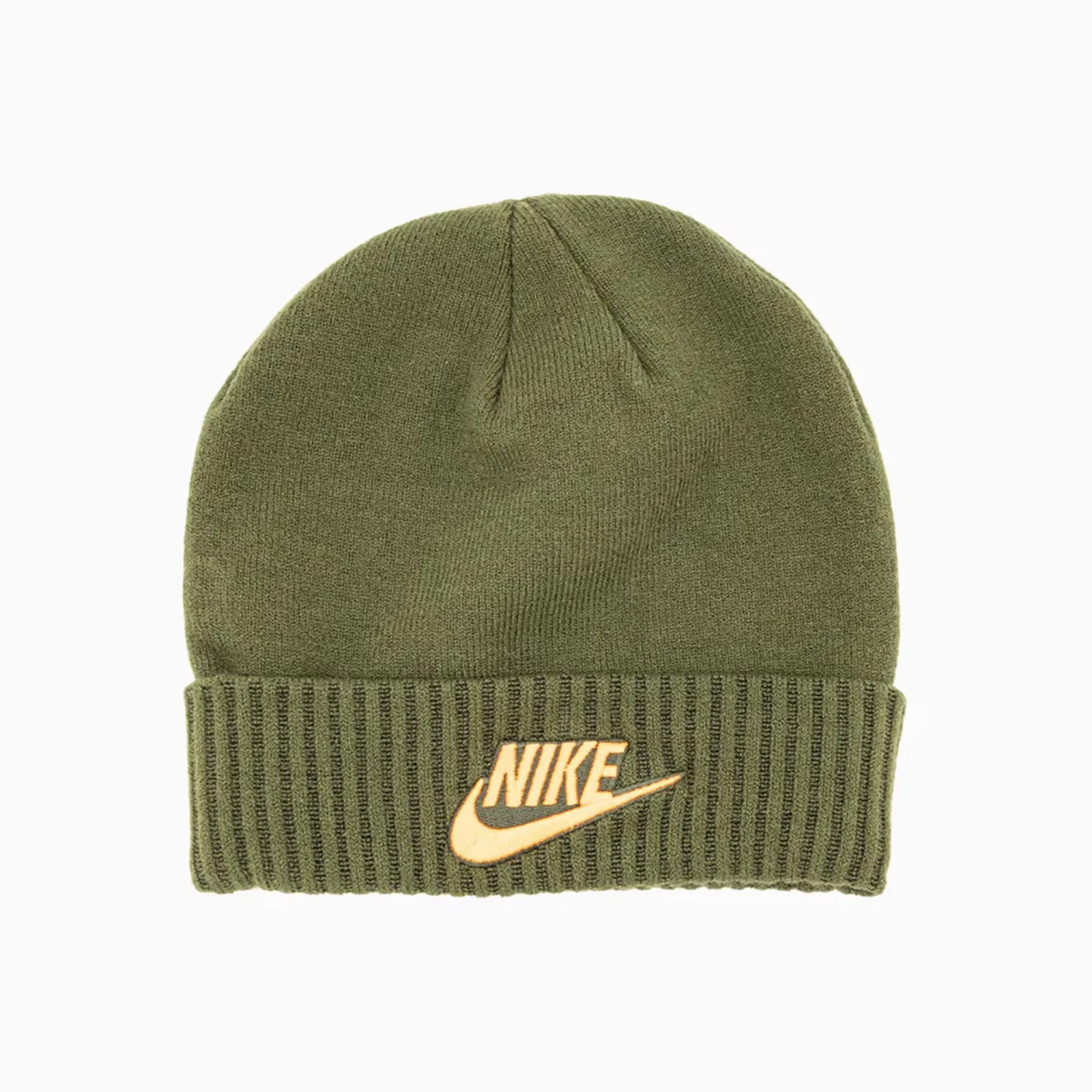 Nike AMP Beanie Hat Cargo Khaki/Hyper Crimson 636549-325 Unisex Size Misc