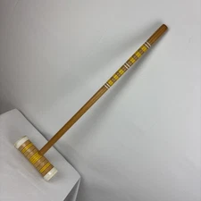 Sportcraft Traditional Croquet Mallet Replacement Yellow 25"