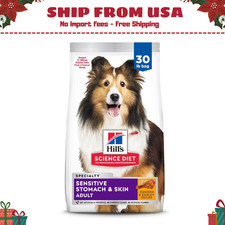 Hill  s Science Diet Adult Sensitive Stomach  Skin Chicken Dog Food 30lb