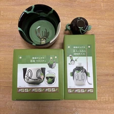 Pokemon Cafe Exclusive Sinistcha & Poltchageist Rice Bowl Container Set