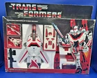 1984 HASBRO G1 TRANSFORMERS JETFIRE STICKER UNCUT 100% COMPLETE MIB BOXED