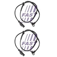 2X Fast ABS-SENSOR Raddrehzahl Vorne Beidseitig Passend FÜR Fiat Tipo | FT80594