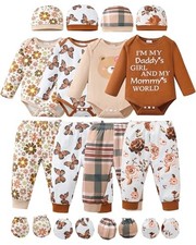 Newborn Baby Boy Girl Clothes Unisex Preemie Infant 3-6 Months Nude-long-girl