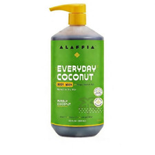 Alaffia Everyday Coconut Body Wash Purely Coconut 32 fl.oz (E.x.p 12/25)