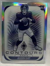 Panini Phoenix Contours RC Jaxson Dart #24 New York Giants Football 2025