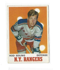 1970-71 O-Pee-Chee #184 Rod Seiling VG